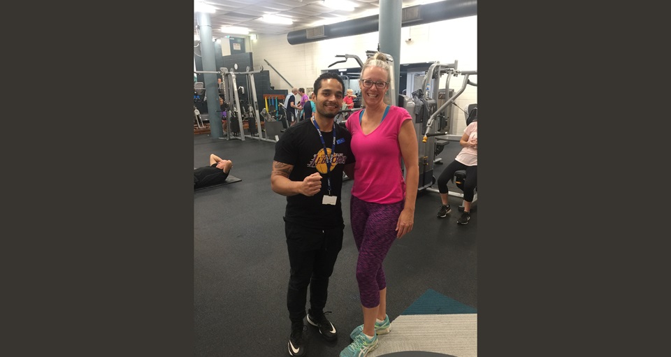 Trainer and client HBF Stadium