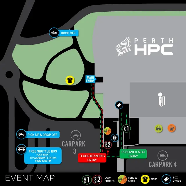 Bloc Party Map Bloc Party Map