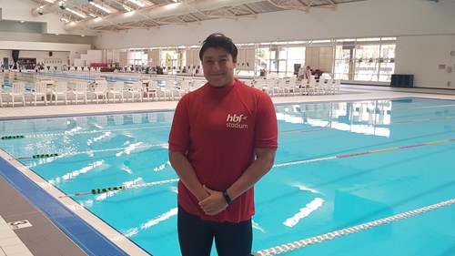 HBF Stadium Swim Instructor Noah