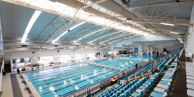 Grandstand seating at Perth HPC